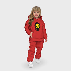 Детский костюм оверсайз ЧЕ ГЕВАРА СМАЙЛИК, цвет: красный — фото 2