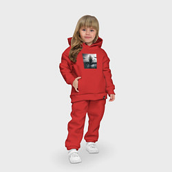 Детский костюм оверсайз JUICE WRLD FIGHTING DEMONS, цвет: красный — фото 2