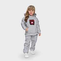 Детский костюм оверсайз Eye of Cthulhu, цвет: меланж — фото 2