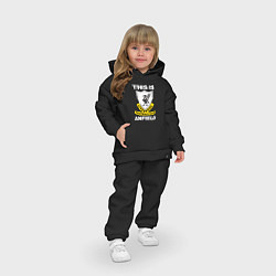 Детский костюм оверсайз FC LIVERPOOL, ANFIELD ФК ЛИВЕРПУЛЬ, цвет: черный — фото 2