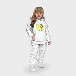 Детский костюм оверсайз Borussia Dortmund Боруссия Дортмунд, цвет: белый — фото 2