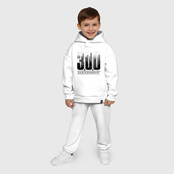 Детский костюм оверсайз 300-летие Екатеринбурга, цвет: белый — фото 2