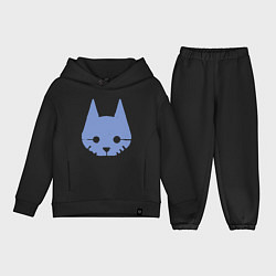 Детский костюм оверсайз Stray Blue, цвет: черный