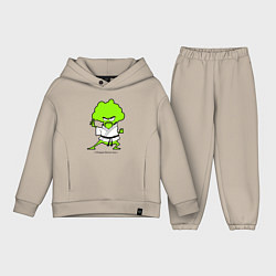 Детский костюм оверсайз Choppin Brocco Lee, цвет: миндальный