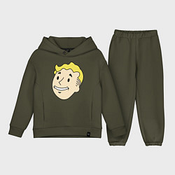 Детский костюм оверсайз Vault boy head