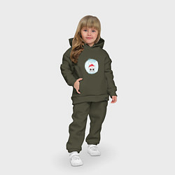Детский костюм оверсайз Символ 2023, цвет: хаки — фото 2