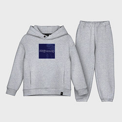 Детский костюм оверсайз Midjourney neiro, цвет: меланж