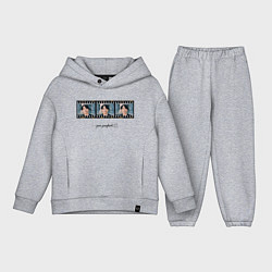 Детский костюм оверсайз Jungkook BTS, цвет: меланж