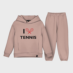 Детский костюм оверсайз I Love Tennis