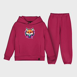 Детский костюм оверсайз Neon fox