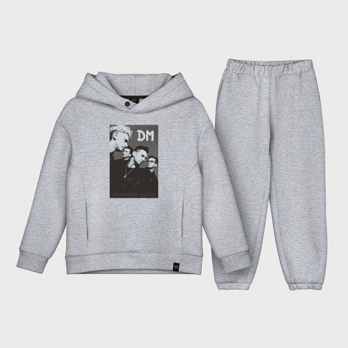 Детский костюм оверсайз Depeche Mode 90 Violator / Меланж – фото 1