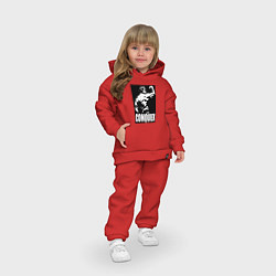Детский костюм оверсайз Арнольд - конкурируй, цвет: красный — фото 2