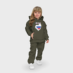 Детский костюм оверсайз 29 регион Архангельская область, цвет: хаки — фото 2