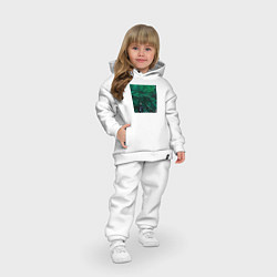 Детский костюм оверсайз Phosphor, цвет: белый — фото 2