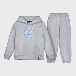 Детский костюм оверсайз Футбол игрок номер 11, цвет: меланж