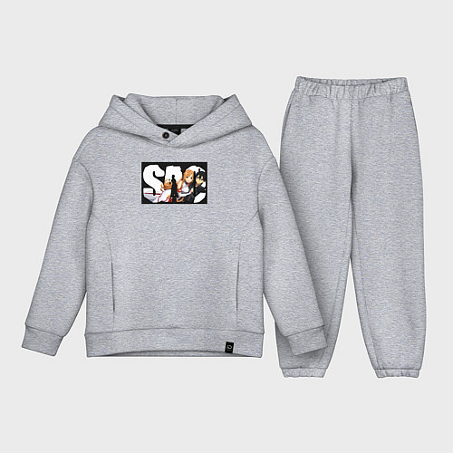 Детский костюм оверсайз Кадзуто Киригая Игрок-одиночка / Меланж – фото 1