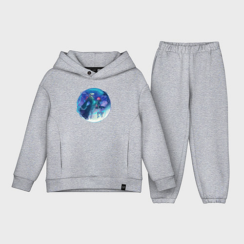 Детский костюм оверсайз Невеста чародея Элиас Эйнсворт / Меланж – фото 1