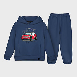 Детский костюм оверсайз Mini Cooper, цвет: тёмно-синий