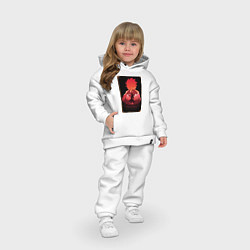 Детский костюм оверсайз Хвост Феи Нацу Драгнил, цвет: белый — фото 2