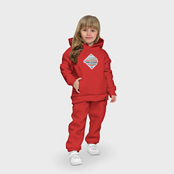 Детский костюм оверсайз Амстердам Нидерланды, цвет: красный — фото 2