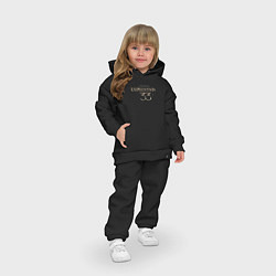 Детский костюм оверсайз Clair Obsur expedition 33 logo, цвет: черный — фото 2
