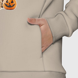 Детский костюм оверсайз Собака в костюме хеллоуин, цвет: миндальный — фото 2