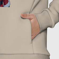 Детский костюм оверсайз Новогодний Змий, цвет: миндальный — фото 2