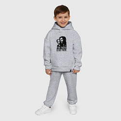 Детский костюм оверсайз Fox and Dana, цвет: меланж — фото 2