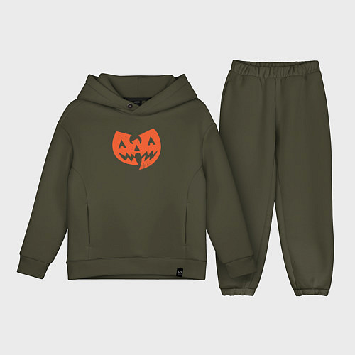 Детский костюм оверсайз Wu-Tang halloween / Хаки – фото 1