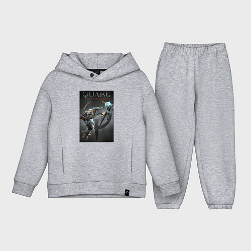 Детский костюм оверсайз Quake champions - NYX and Sorlag / Меланж – фото 1