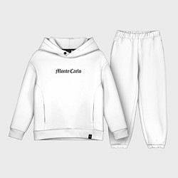 Детский костюм оверсайз Monte Carlo - Monaco, цвет: белый
