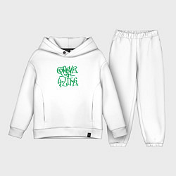 Детский костюм оверсайз Tag grove street 4 life, цвет: белый