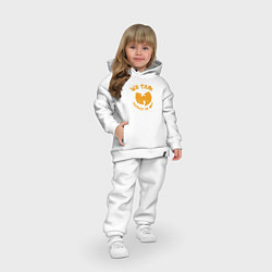 Детский костюм оверсайз Wu-Tang protect ya neck, цвет: белый — фото 2