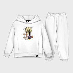 Детский костюм оверсайз Полнолуние в Хэллуин