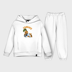 Детский костюм оверсайз Carrate, цвет: белый