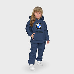 Детский костюм оверсайз BMW Driving Machine, цвет: тёмно-синий — фото 2
