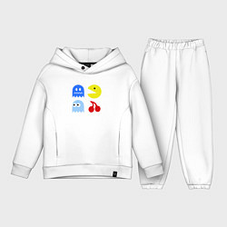 Детский костюм оверсайз Pac-Man Pack, цвет: белый