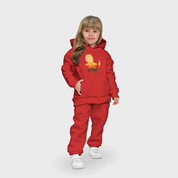 Детский костюм оверсайз Charizard Shadow, цвет: красный — фото 2