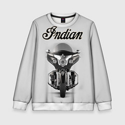 Свитшот детский Indian 6, цвет: 3D-белый