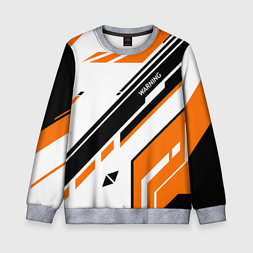 Детский свитшот CS:GO Asiimov P90 Style / 3D-Меланж – фото 1