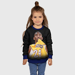 Свитшот детский Kobe Bryant, цвет: 3D-синий — фото 2