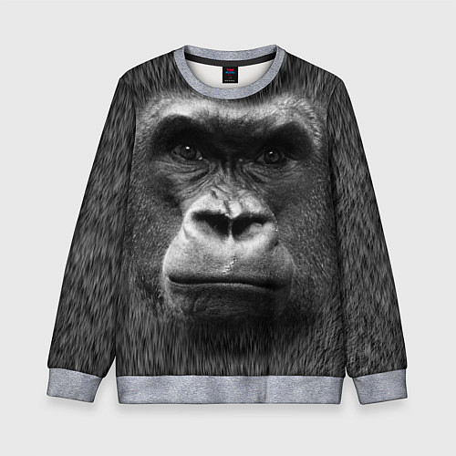 Детский свитшот Взгляд / 3D-Меланж – фото 1