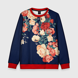 Детский свитшот Fashion flowers