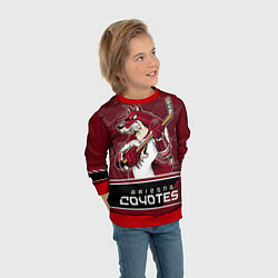 Свитшот детский Arizona Coyotes, цвет: 3D-красный — фото 2