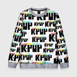 Детский свитшот K-pop Pattern