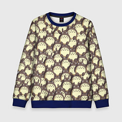 Свитшот детский Тоторо, цвет: 3D-синий