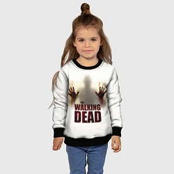 Свитшот детский Walking Dead Shadow, цвет: 3D-черный — фото 2