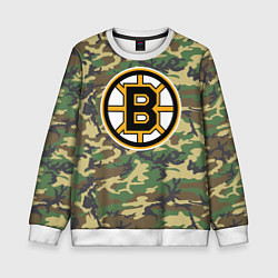 Детский свитшот Bruins Camouflage