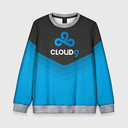 Свитшот детский Cloud 9 Uniform, цвет: 3D-меланж