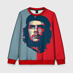 Свитшот детский Che Guevara, цвет: 3D-красный